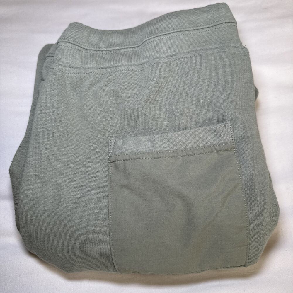 BEARPAW Lounge Joggers Pants Baggy Sweatpants Pockets Sage Green Womens Large - Picture 13 of 13
